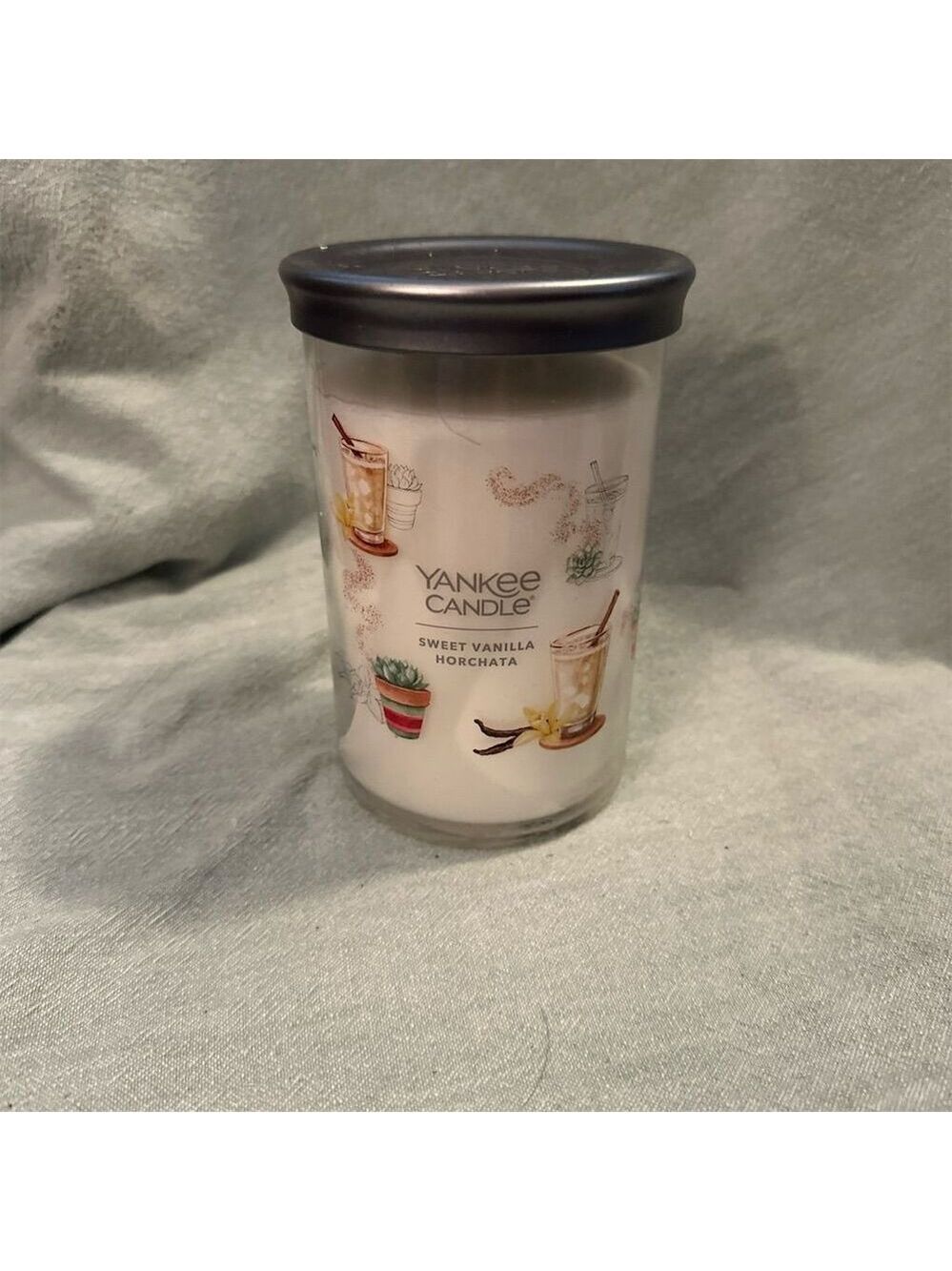 Yankee Candle Sweet Vanilla Horchata Large Tumbler Candle 20 oz